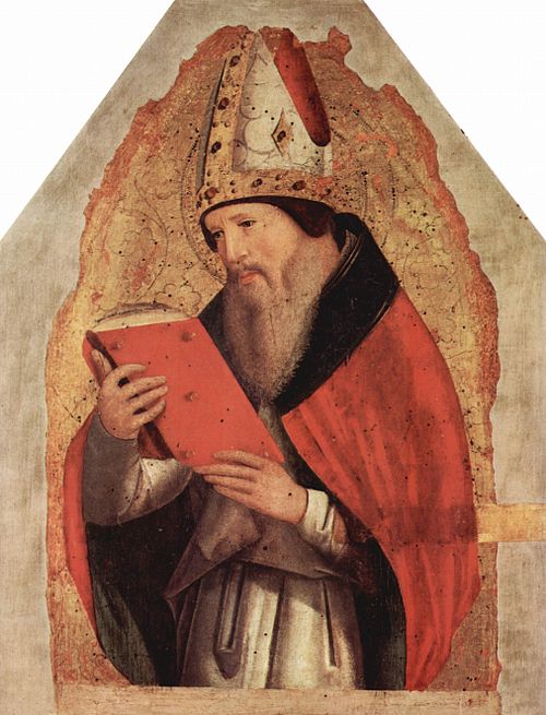 Sant'Agostino di Antonello da Messina. 1472 - 73. Olio su tela.