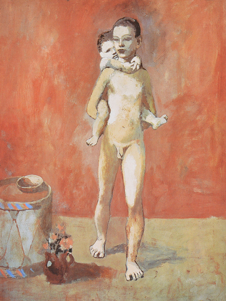 I due fratelli di Pablo Picasso. 1906. Olio su tela.