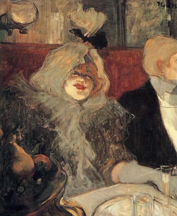 Al Rat Mort di Henri Toulouse-Lautrec. 1899. Olio su tela.