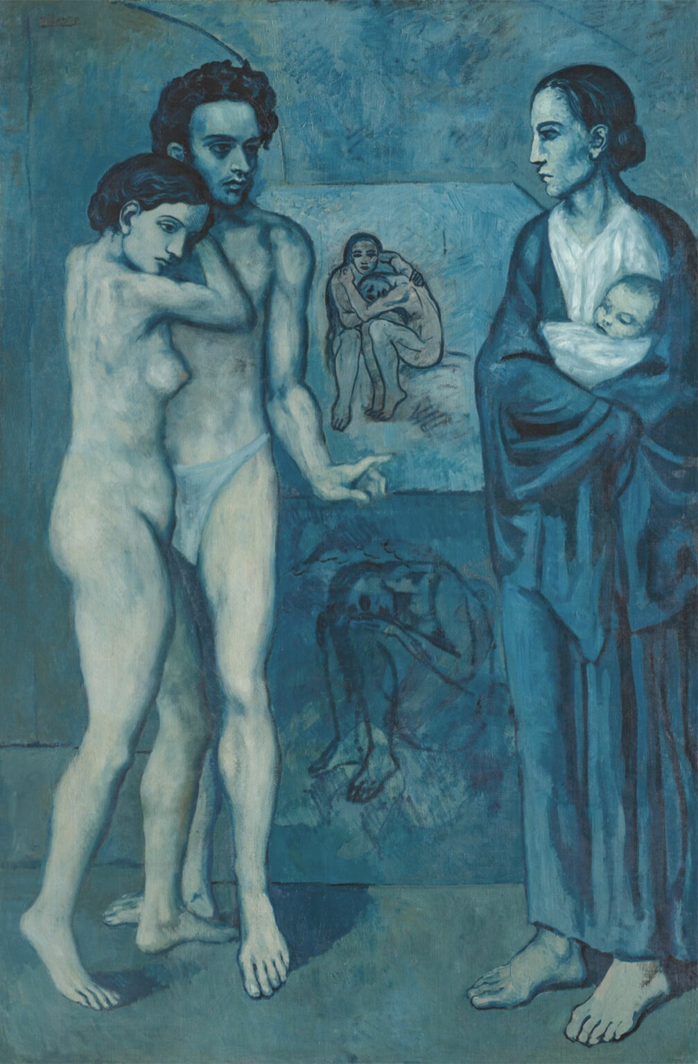 La vita di Pablo Picasso. 1903. Olio su tela.