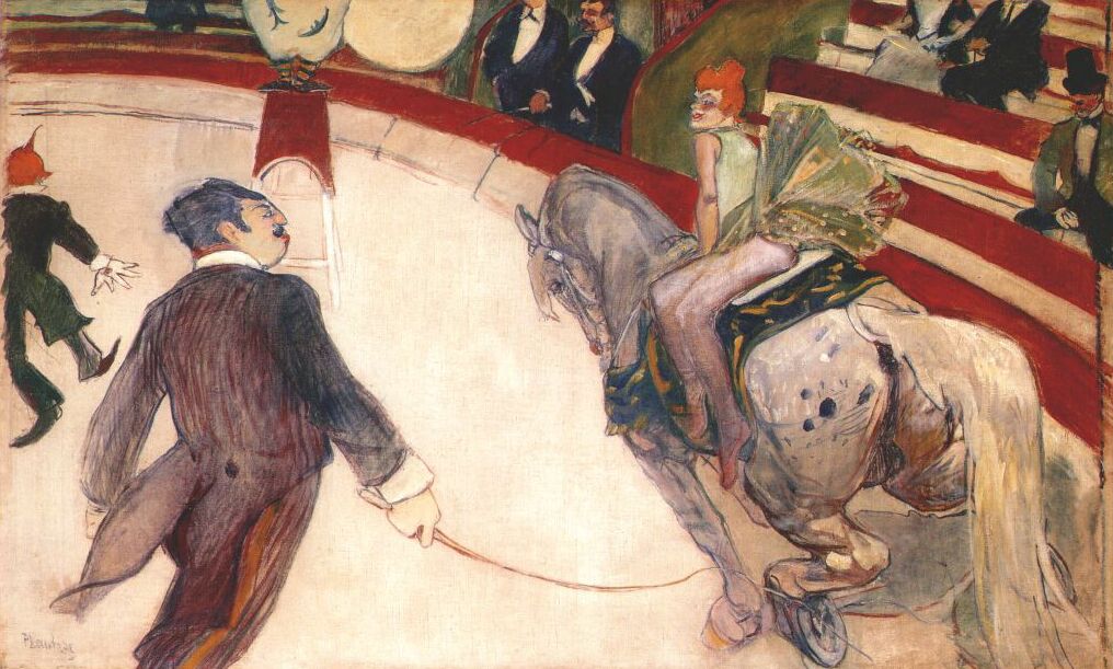 Al circo Fernando - Cavallerizza di Toulouse-Lautrec. 1888
