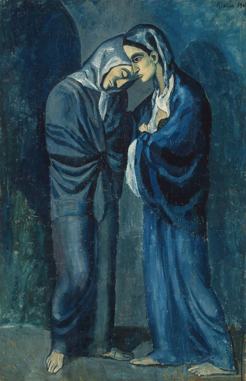 Le due sorelle di Pablo Picasso. 1902