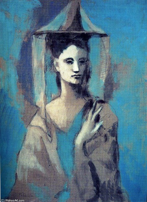 Ragazza di Maiorca di Pablo Picasso. 1905. Olio su tela.