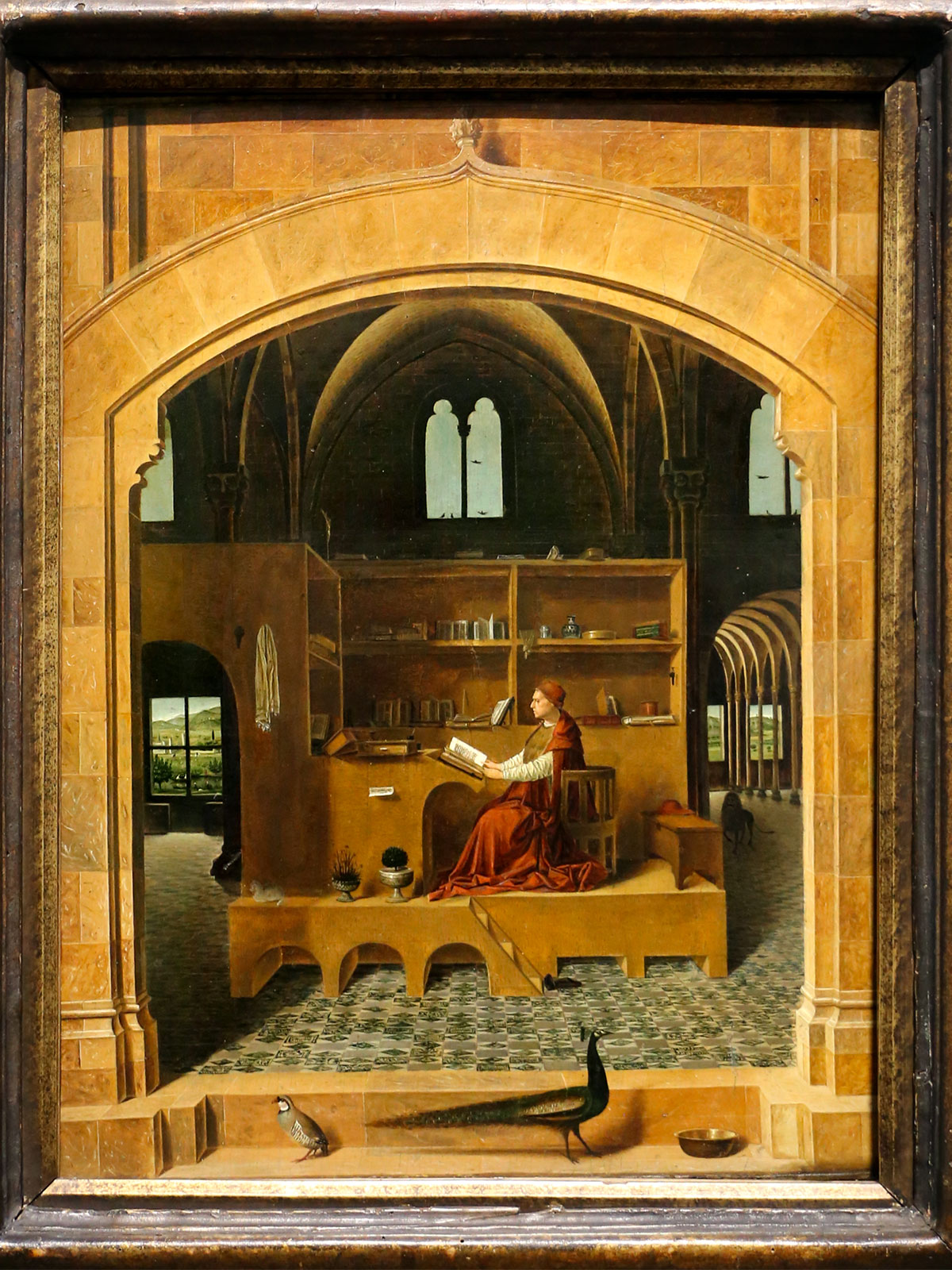 San Girolamo nello studio di Antonello da Messina. 1474-1475.