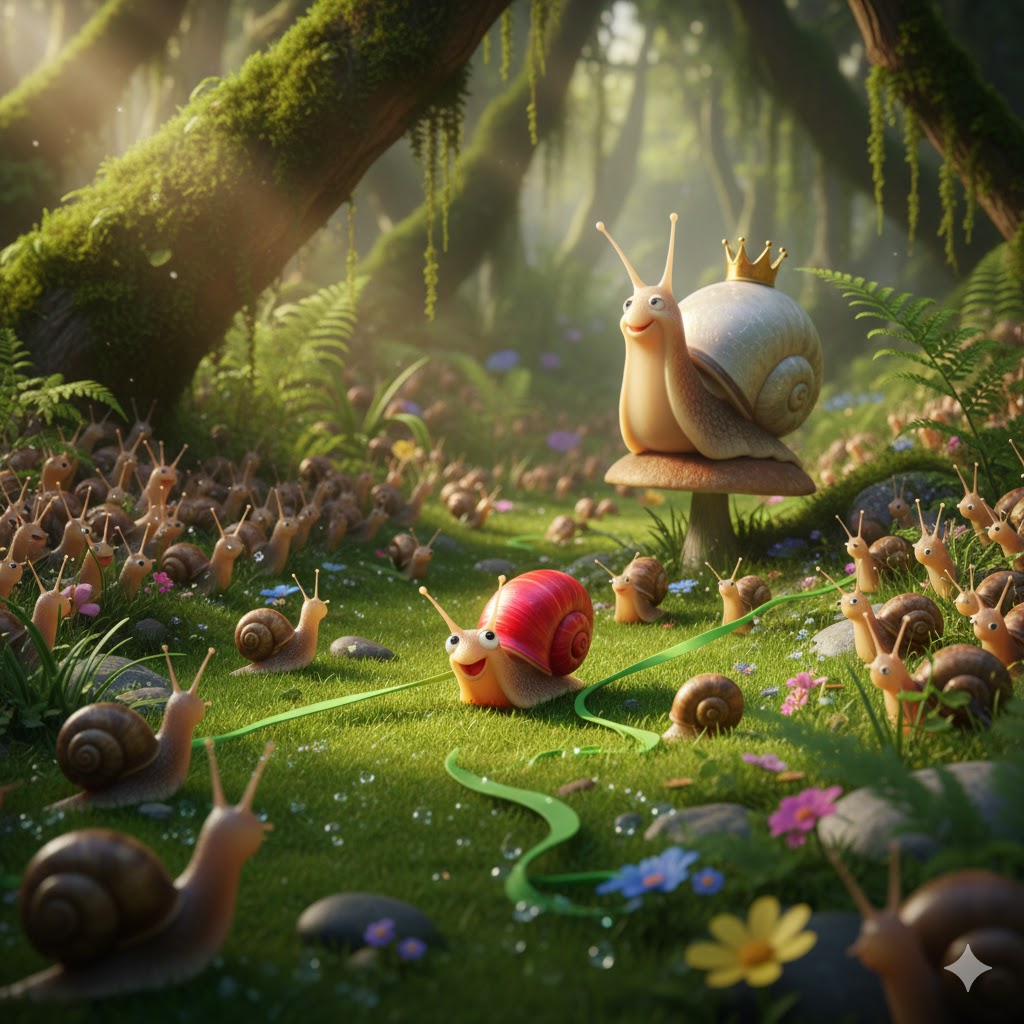 La corsa delle lumache