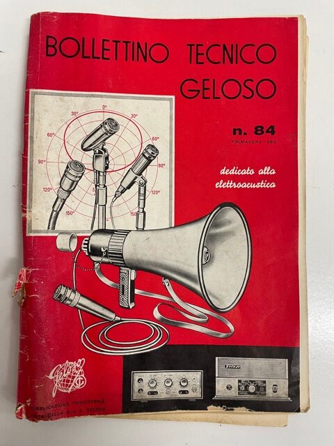 Bollettino tecnico Geloso 1962