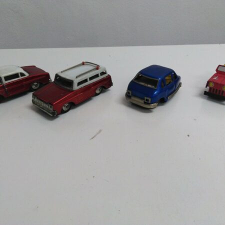 Set automobiline in latta. Anni ’60